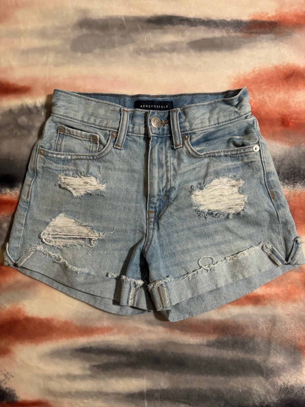 Aeropostale MOM Denim Shorts
